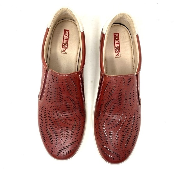 Pikolinos Lagos 901-6797 Leather Slip On Sneaker Sandia - Picture 5 of 9